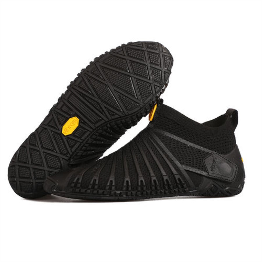 Men Furoshiki Knit High Black
